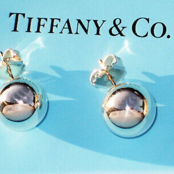 🎁 Gift 💕❤️💜Tiffany HardWear Ball Earrings